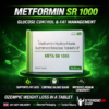 Metformin SR 1000mg (Sustained Release) – 30 Tablets
